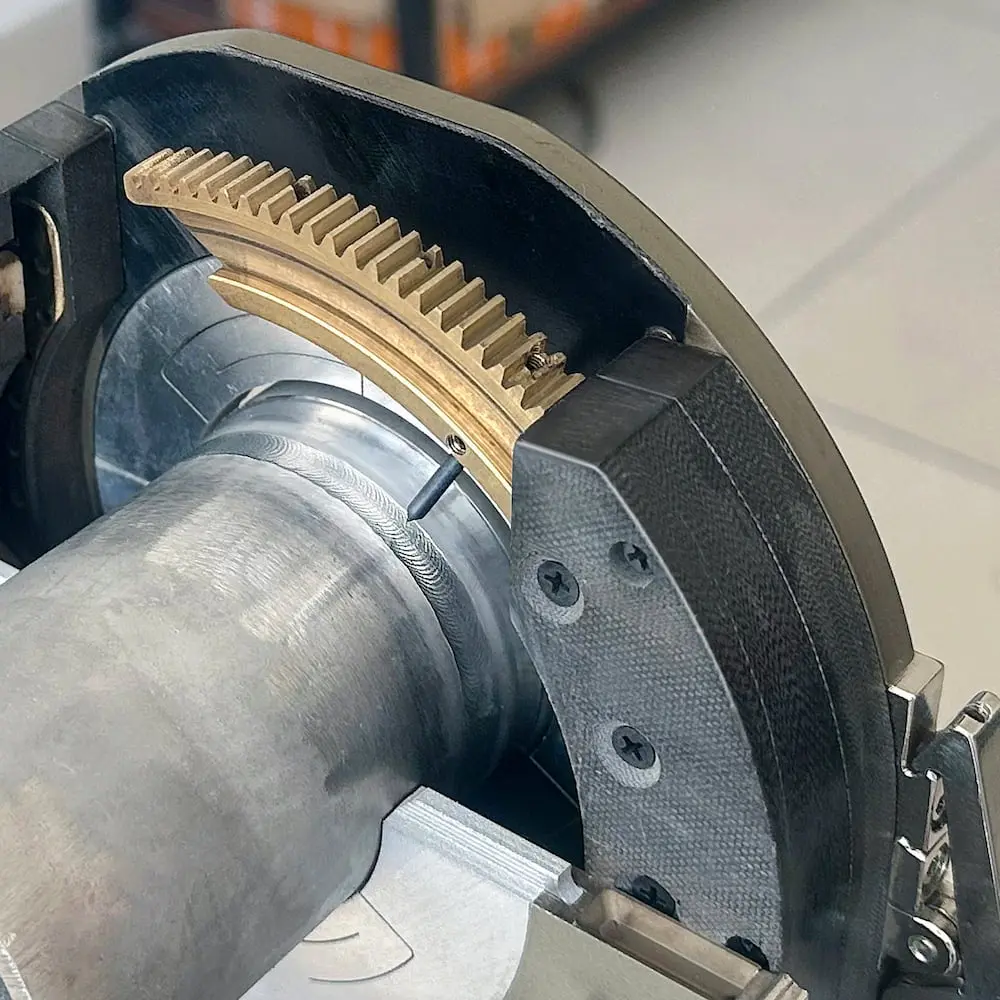 Carbon steel pipe welding effect